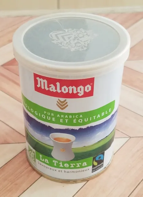 MALONGO 500g BIO équitable La Tierra Fair Trade Café moulu pur