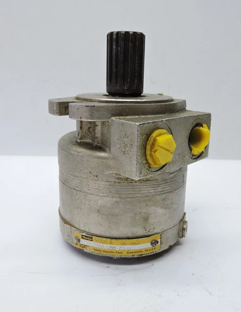 Parker Hydraulic Shaft Motor 115A-088-AS-0 ~ NEW BROKEN FLANGE~