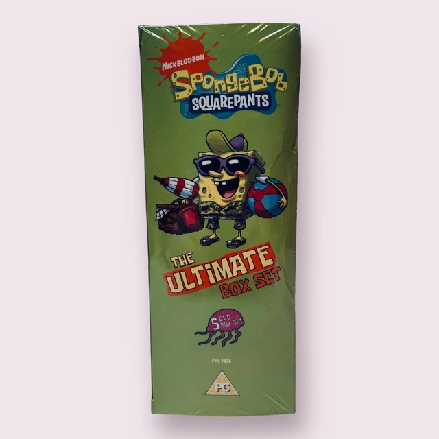 SPONGEBOB SQUAREPANTS THE Ultimate Box Set 5 Disc DVD Box Set SEALED £