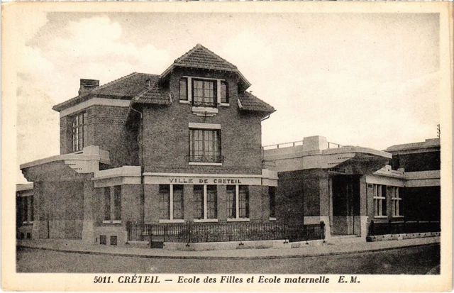 CPA AK Creteil Ecole des Filles et Ecole maternelle FRANCE (1282348)