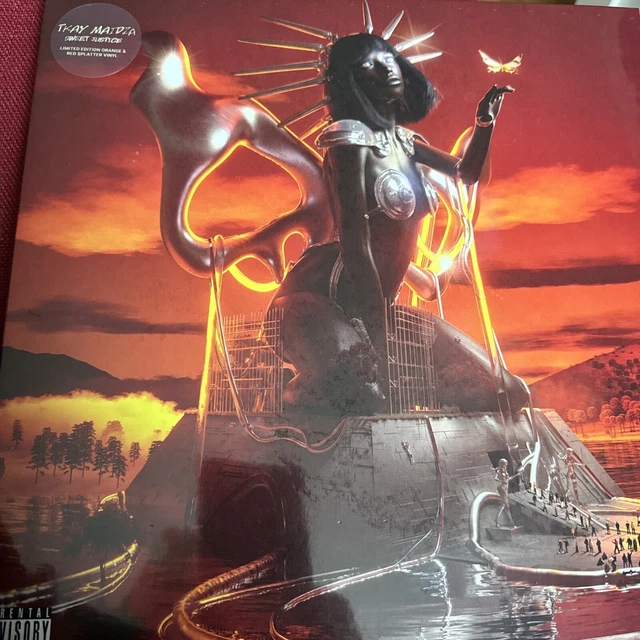 Tkay Maidza Sweet Justice - Orange Splatter Vinyl LP + 7" & Bonus CD + Postcard