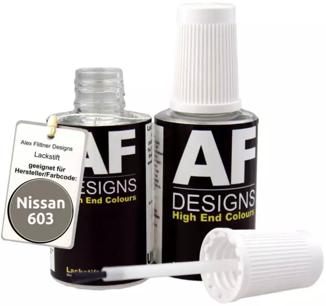 Lackstift für Nissan 603 Gris Holograme Metallic schnelltrocknend 20x20ml