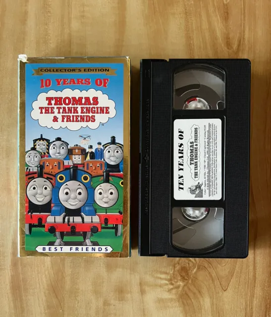 10 YEARS OF Thomas the Tank Engine & Friends Best Friends VHS ...