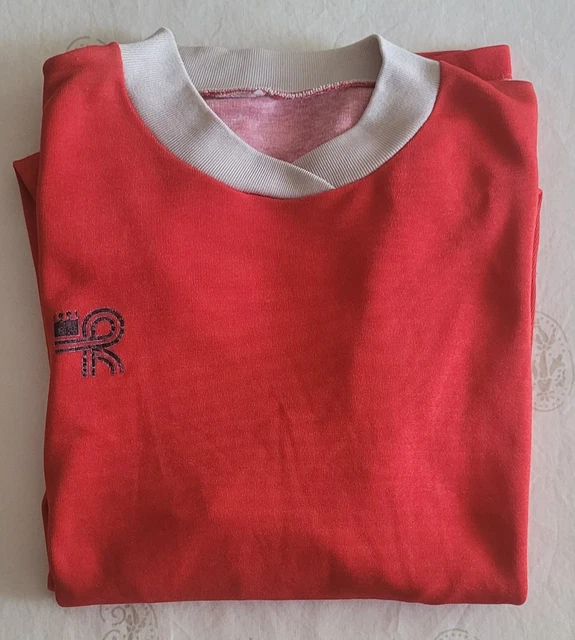 Maillot Vintage Football Kopa Rayures Noir Et Blanc - Marque Heurtefeu Loisirs - Taille S