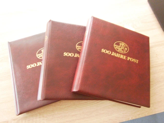 Motivsammlung "500 Jahre Post"  160 Blätter aus Sieger Abo in 3 Ringbinder