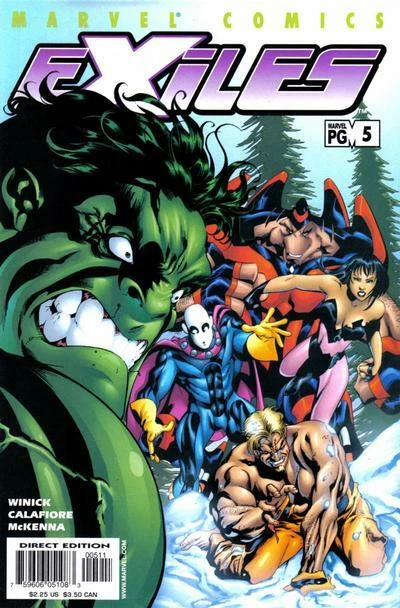Exiles #5 Marvel Comics December Dec 2001 (VFNM)