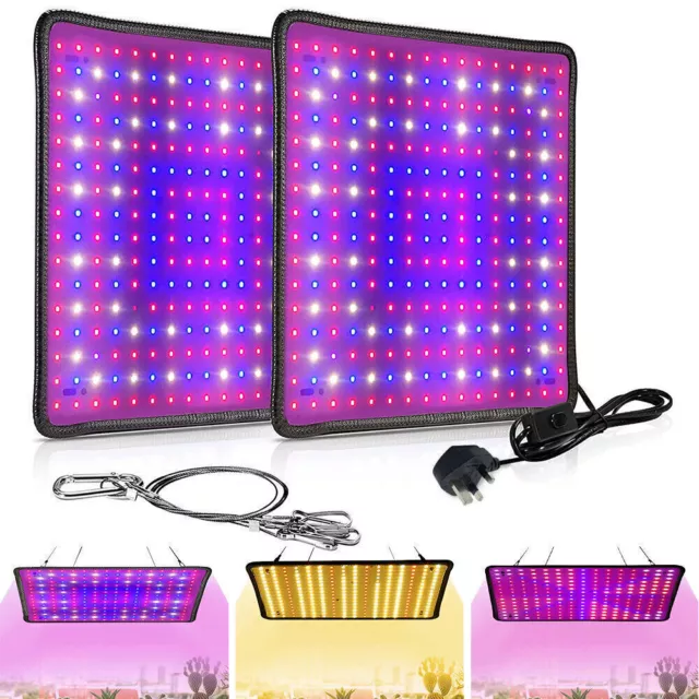 LED Plant Grow Lights Full Spectrum Greenhouse Hydroponic Flower Veg Plant Lamp