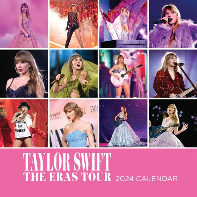 TAYLOR SWIFT THE Eras Tour Calendar 2024 Taylor 2024 Celebrity Wall