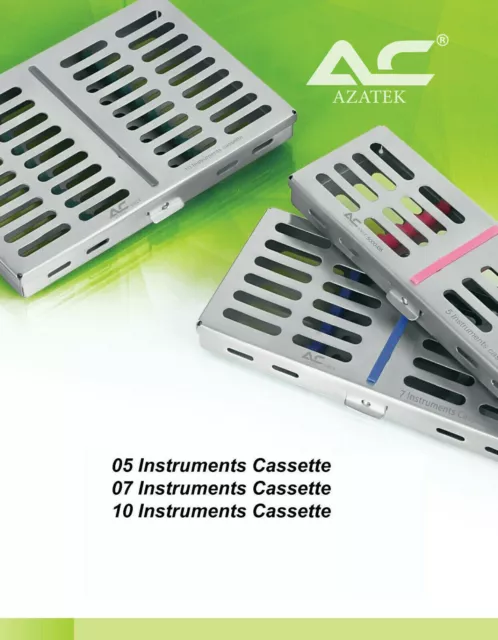 Azatek Sterilization Cassette Rack Tray Autoclave Dental Surgical Instruments