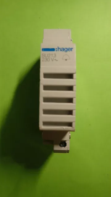 HAGER SU213 - Sonnerie HAGER - Sonnette - Ronfleur dans tableau électrique