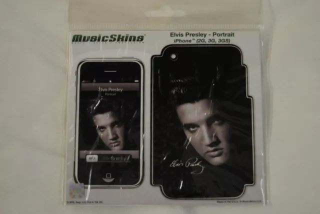 Elvis Presley Portrait IPHONE 2G 3G 3GS Musique Housse Neuf Officiel Rare