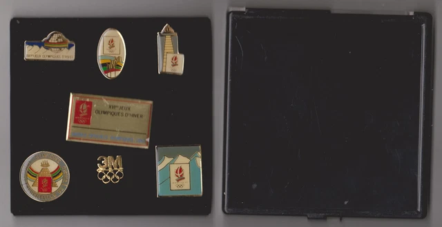 Pin's SNCF Revers Jeux Olympiques Albertville 1992 - édition Limitée JO Hiver