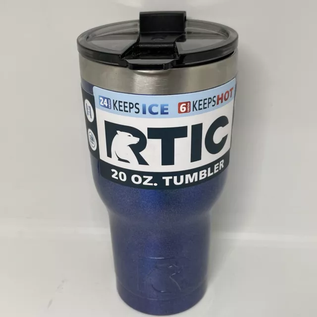 RTIC 20oz Tumbler Generation Two Powder Coated Tri Color