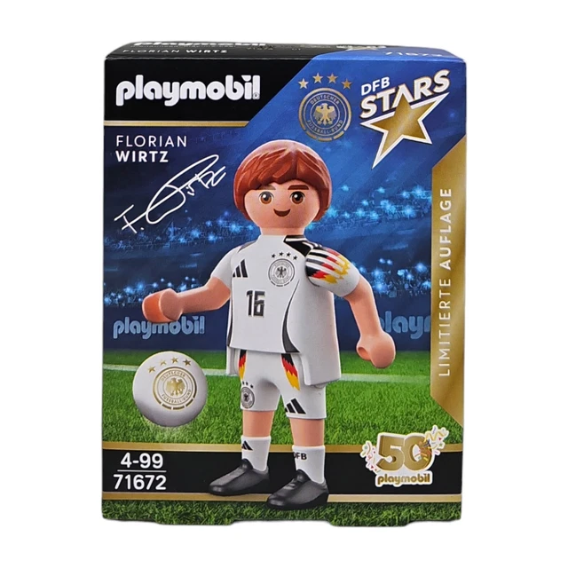 PLAYMOBIL DFB STARS - EM 2024 - Jamal Musiala 71671 - NEU & OVP EUR 5,49 - DE PLAYMOBIL DFB STARS - EM 2024 - Jamal Musiala 71671 - NEU & OVP EUR 5,49 - DE