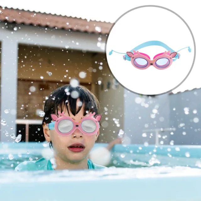 Anti Fog Swim Goggles Adult Glasses Cartoon Swimming Aldult