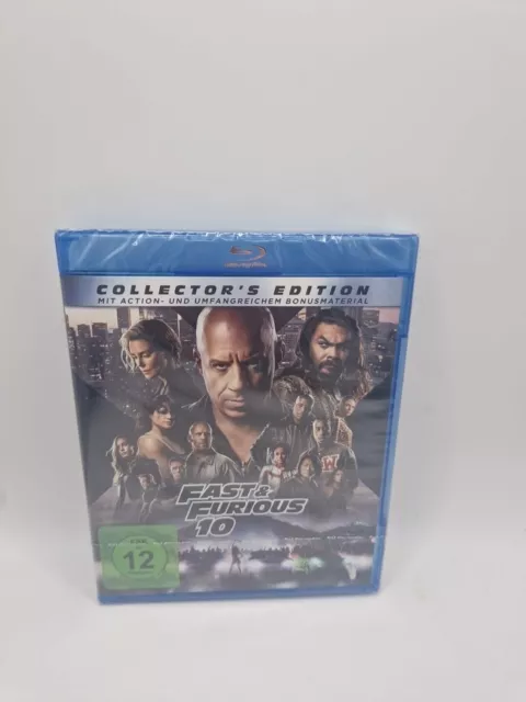 Blu-ray * FAST & FURIOUS 10 - COLLECTORS EDITION - Vin Diesel # NEU OVP +