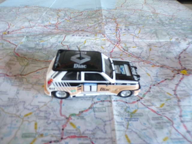 Norev Renault 5 Maxi Turbo N°1 - Rallye Du Var 1986 - F. Chatriot - 1/43