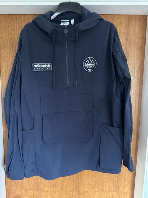 ADIDAS X SPEZIAL SPZL Todmorden Smock Navy Blue Large 27” BNWT