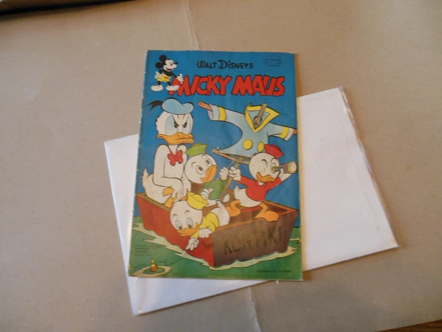 Orig. Micky Maus heft Nr. 9 von 1956 rar und sehr gut