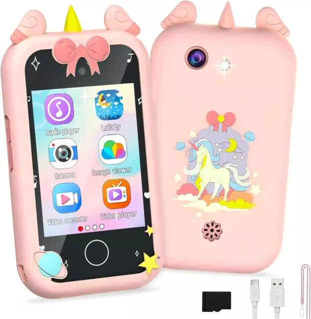 Kids Smart Phone for Girls Unicorns Gifts for Girls Toys 8-10 Years Old  Phone Touchscreen Learning Toy Christmas Birthday Gifts for 3 4 5 6 7 8 9  Year for Sale in Queens, NY - OfferUp