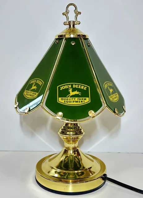 John Deere Touch Lamp With 3 Adjustable Light Settings, Approximate 14" Tall