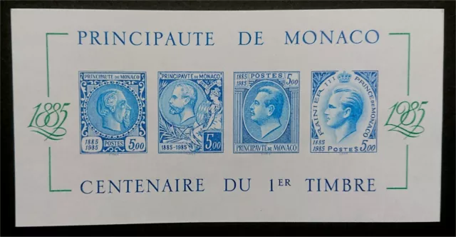 Monaco - Imperf Block - MNH - Very rare - Slania