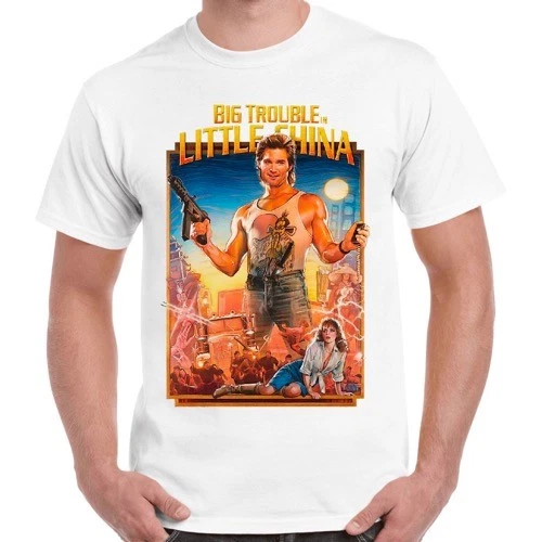 Big Trouble In Little China Film Poster Movie Retro T Shirt 1260