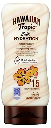 Hawaiian Tropic Silk Hydration Lotion SPF15, 180ml