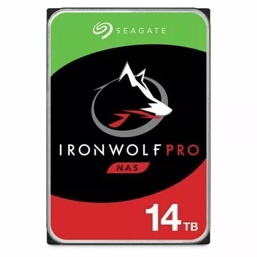 Seagate IronWolf Pro ST14000NE0008 14TB 7200RPM 3.5 SATA NAS HDD