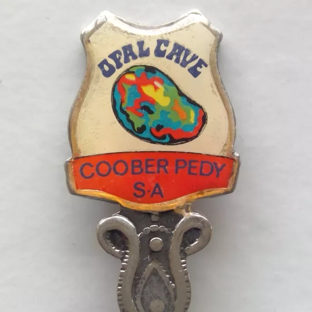 Opal Cave Coober Pedy SA Souvenir Spoon Teaspoon (T177)