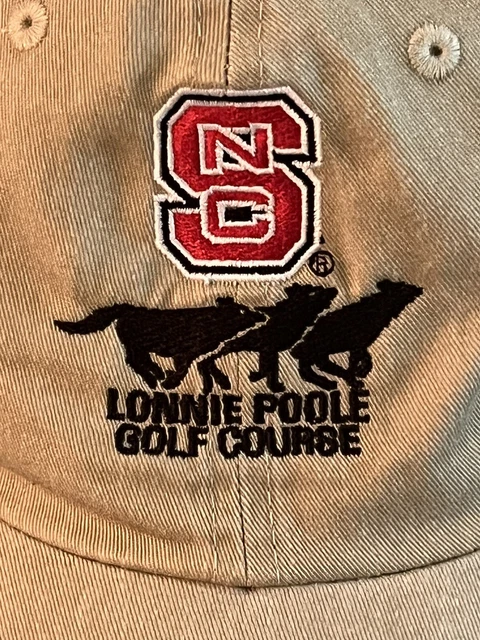NC STATE WOLFPACK LONNIE POOLE Hat! Arnold Palmer Design Golf Course New W/ Tags