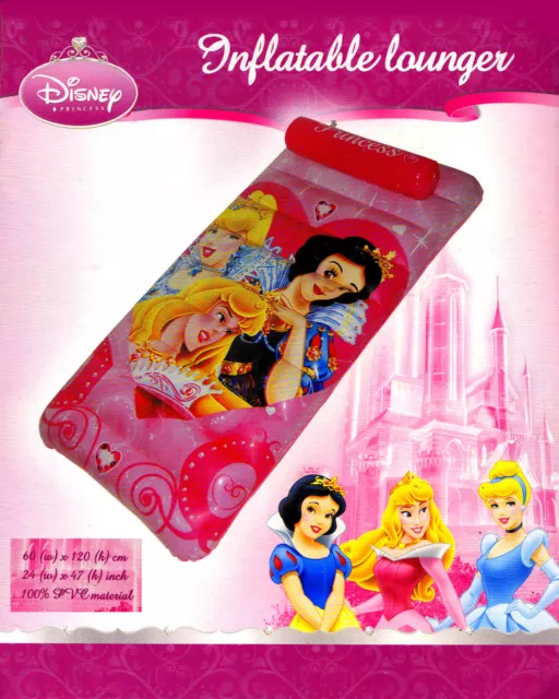 XXL DISNEY LUFTMATRATZE - 5 verschiedene Motive PRINCESS - aufblasbar Kinder NEU