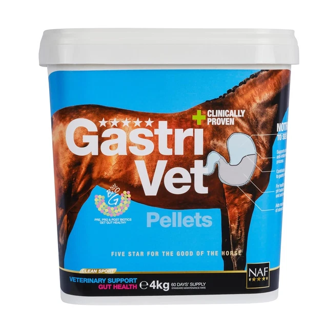 HORSE STOMACH SUPPORT Advanced GastriVet 4kg Stomach Ulcer Treatment ...