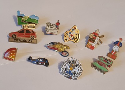 Pin's lapel pin pins Renault Car voiture ALPINE A610 ZAMAC Signé COURTOIS PARIS 