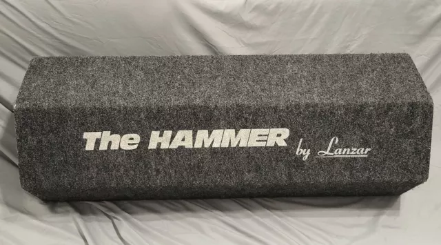 Lanzar The Hammer 10" 10 Inch Old School Sub Subwoofer Bandpass Speaker Box Bass