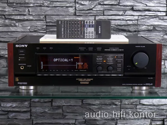 Sony Vor-Verstärker ** TA-E 1000 esD ** feiner reiner Stereo Pre mit Display