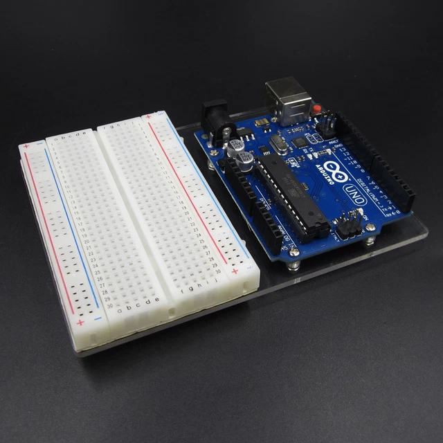 UNIVERSAL ARDUINO UNO Experimental Platform Transparent Clear Acrylic ...