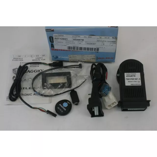 Alarme Système Antivol E-Power Piaggio Carnaby 125 4T E3 07-10 300 2