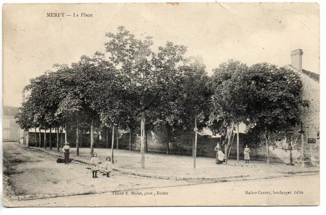 MERFY - Marne - CPA 51 - La Place