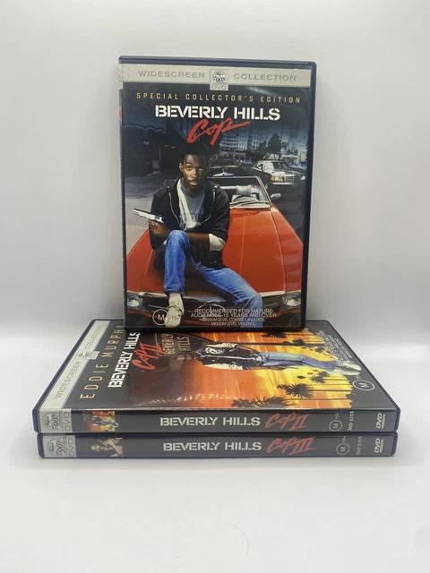Beverly Hills Cop I-III / 1-3 Widescreen Collection Free Postage Very Good R4