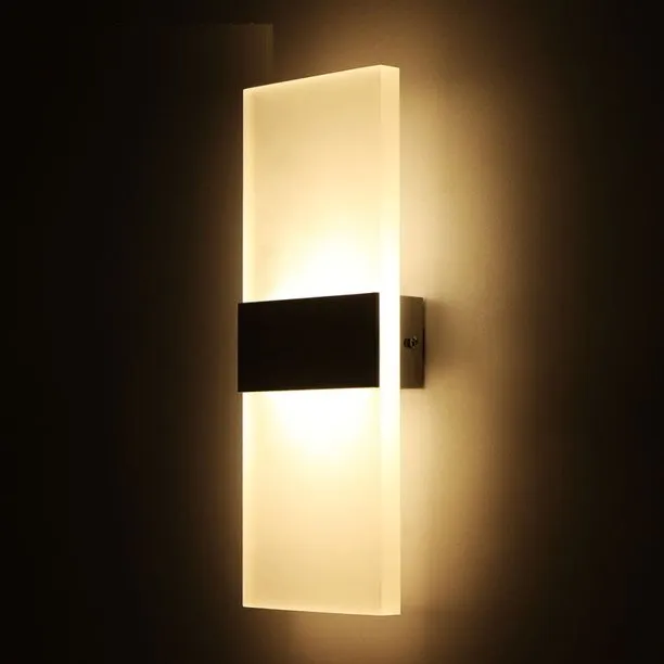 LED Wandleuchte Wandlampe Außen Innen Außenlicht Licht Up Down Leuchten