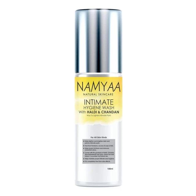 Lavado de higiene íntima Namyaa Haldi Chandan 100 ml