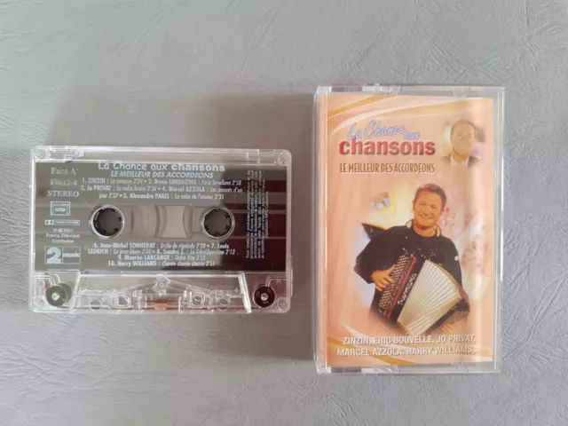 🎧 Cassette audio / K7 / Tape la chance aux chansons Le meilleur des accordéon🎧
