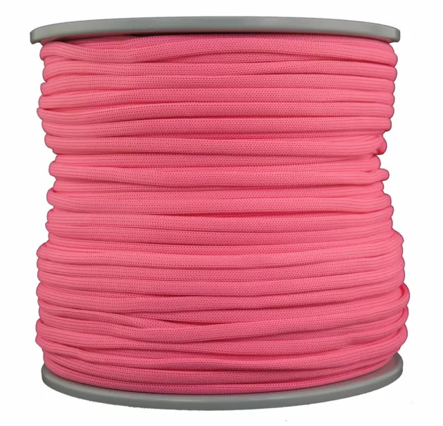 Leuchtschnur Ø 6 MM - 200 Metro Color Rosa - Brilla Genial Bajo Luz Negra