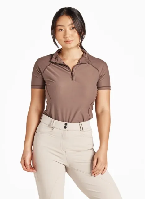 Equipad Recycled Short Sleeve Base Layer - Brown