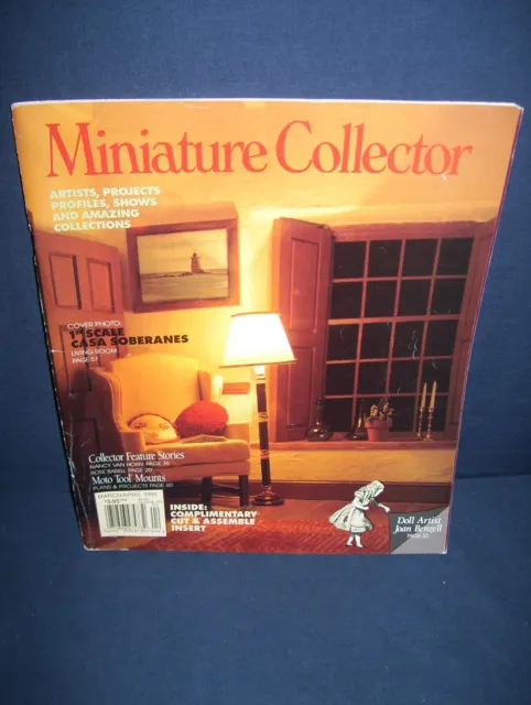 Miniature Collector Magazine Vol. 18 #1 March April 1995 Used