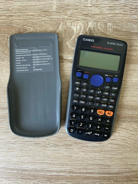 WYNGS Beschermhoes Blauw compatibel met Casio fx-82DE CW