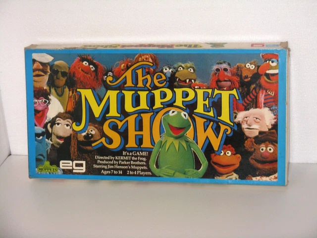 The Muppet Show  - Eg Giochi - Gioco Di Società / Gioco Da Tavolo Vintage 1977co