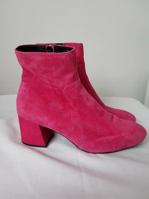 River island pink ankle boots 2025