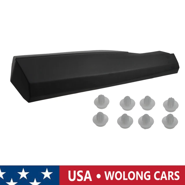 Rear Lower Left Driver Side Door Protector Cover Strip Black for Nissan Rogue